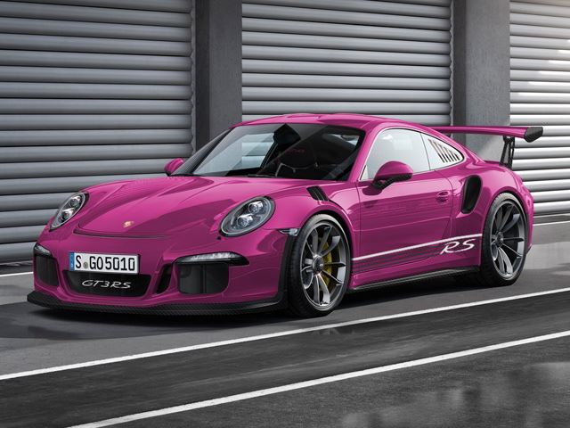 Варианты персонализации для Porsche 911 GT3 RS